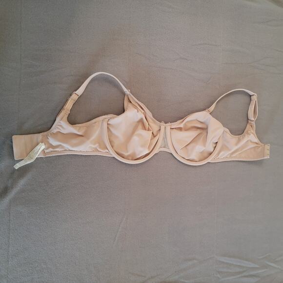 Chantelle 32DDD Bra C Magnifique Seamless Unlined Minimizer Nude Sand Adjustable - Picture 6 of 9